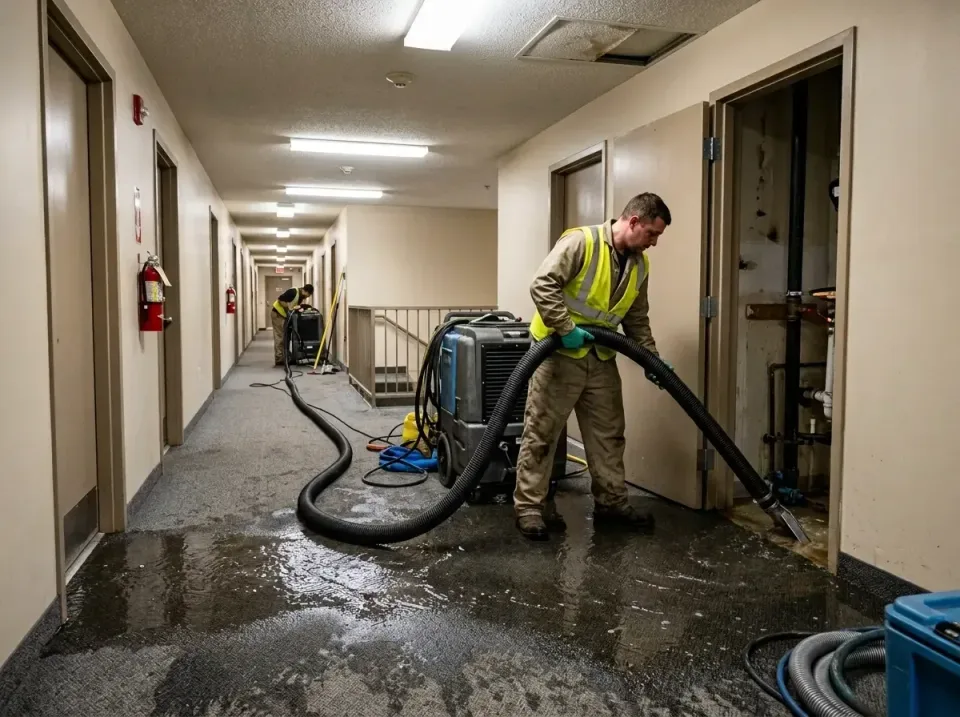 multi-unit-apartment-hallway-f-005 — frequently asked questions, Emergency Burst Pipe Water Extraction & Removal in Archer L…